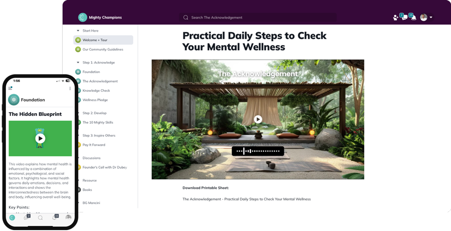 mighty_platform_screen_ mental health community